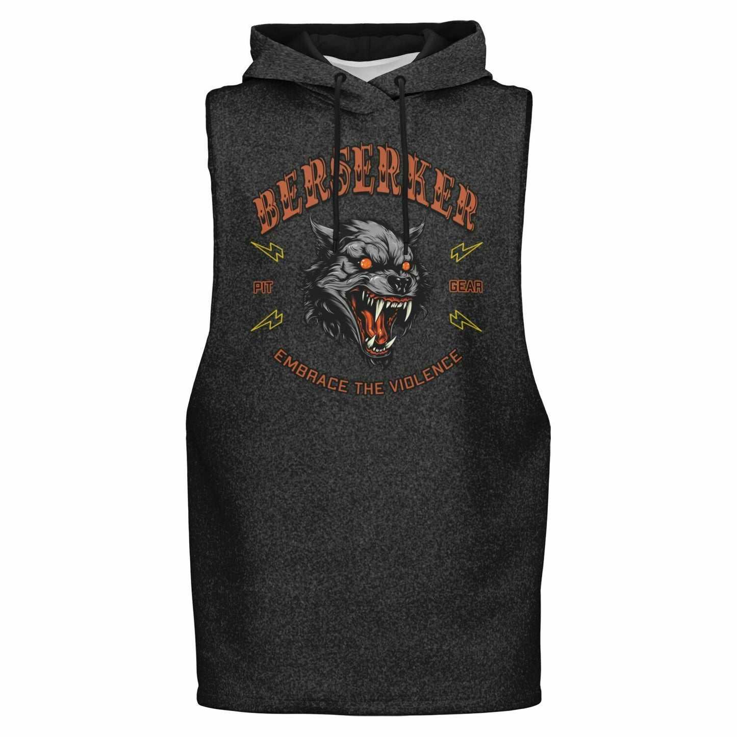 Riot Wolf sleeveless hoodie